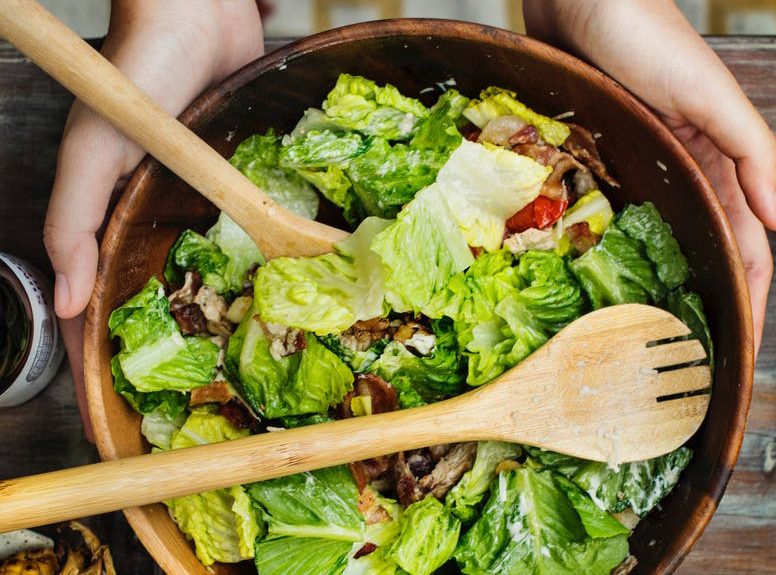 A hot summer suggests cool salads