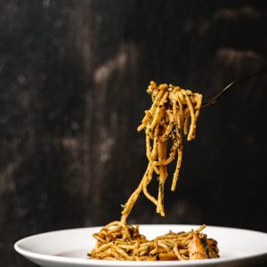 The bigoli, the traditional pasta of Veneto