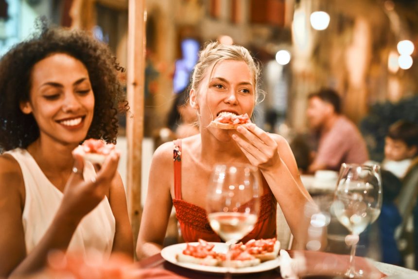 Tris di bruschette della casa